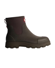 Unisex Elements Neoprene Chelsea Boots Chocolate Brown