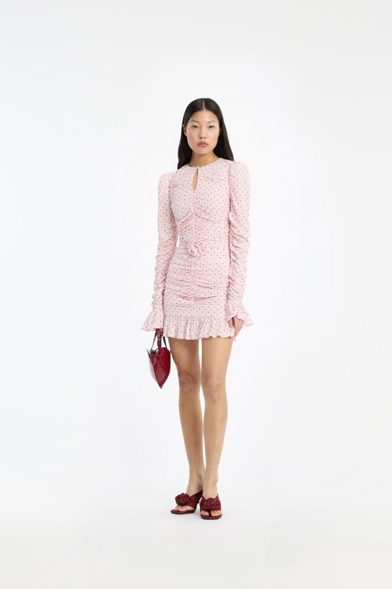 MINI RUCHED DRESS