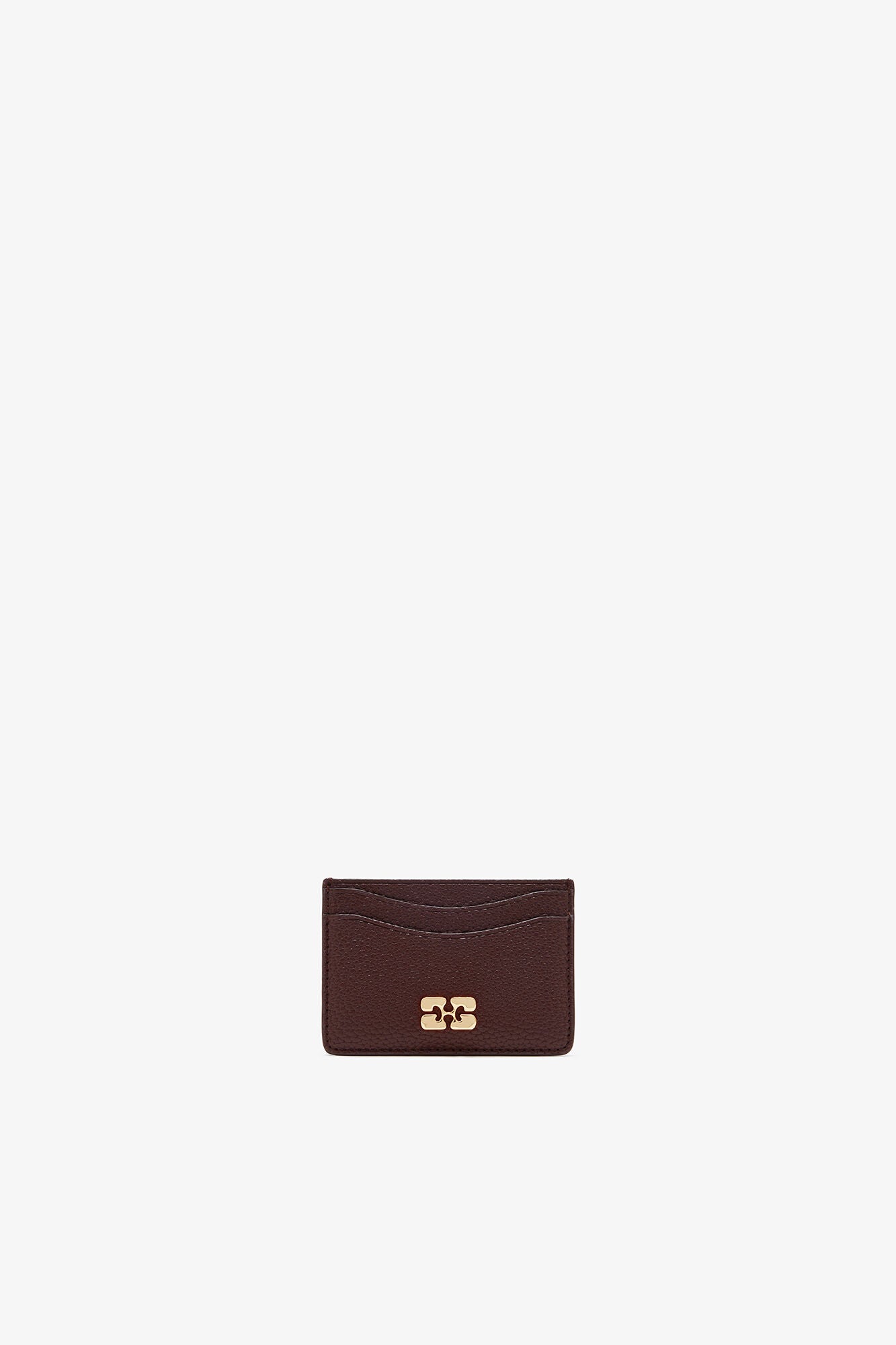 Ganni Card Holder Grained