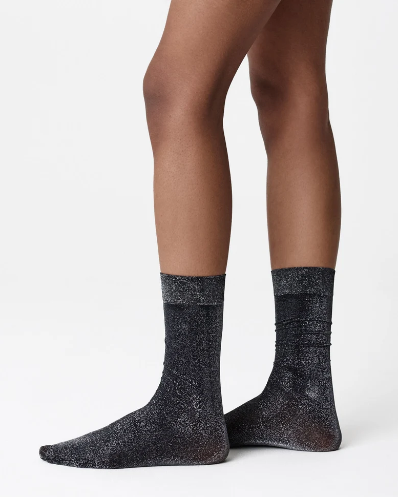 Gift Box: 2 Pairs of Ines Shimmery Socks