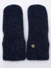 Raulandstind Strikkede Votter Dark Blue