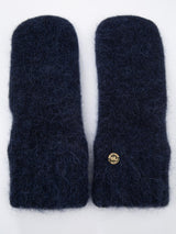 Raulandstind Strikkede Votter Dark Blue