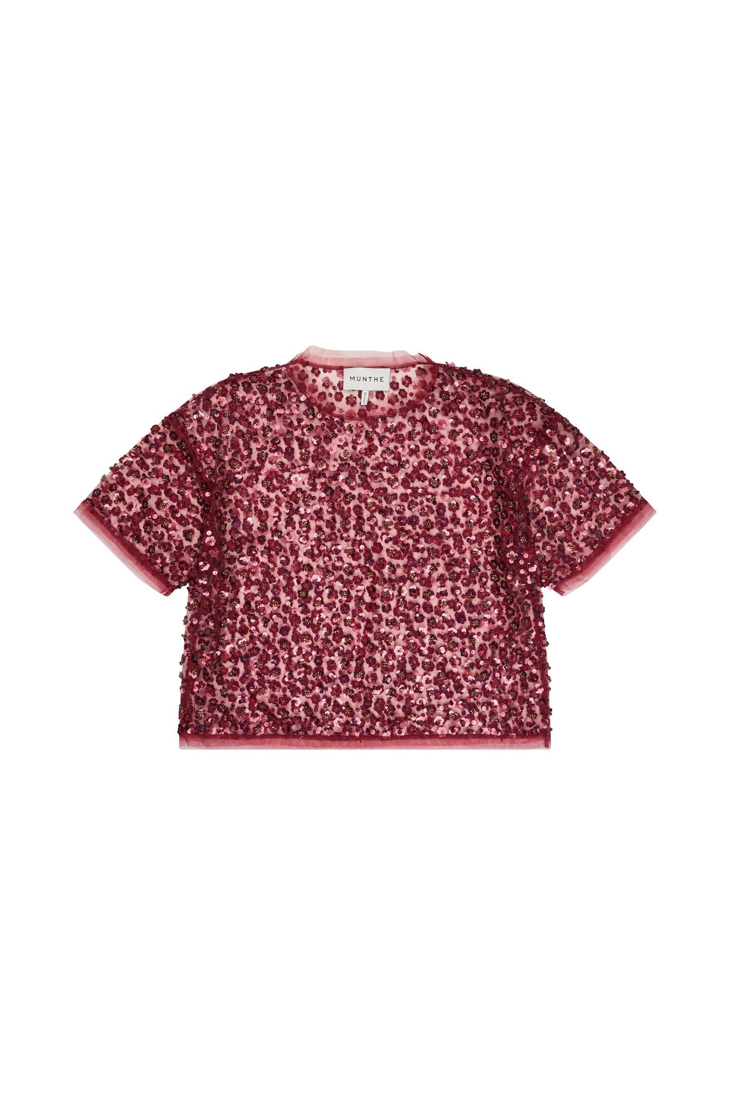 Caralee Top Bordeaux