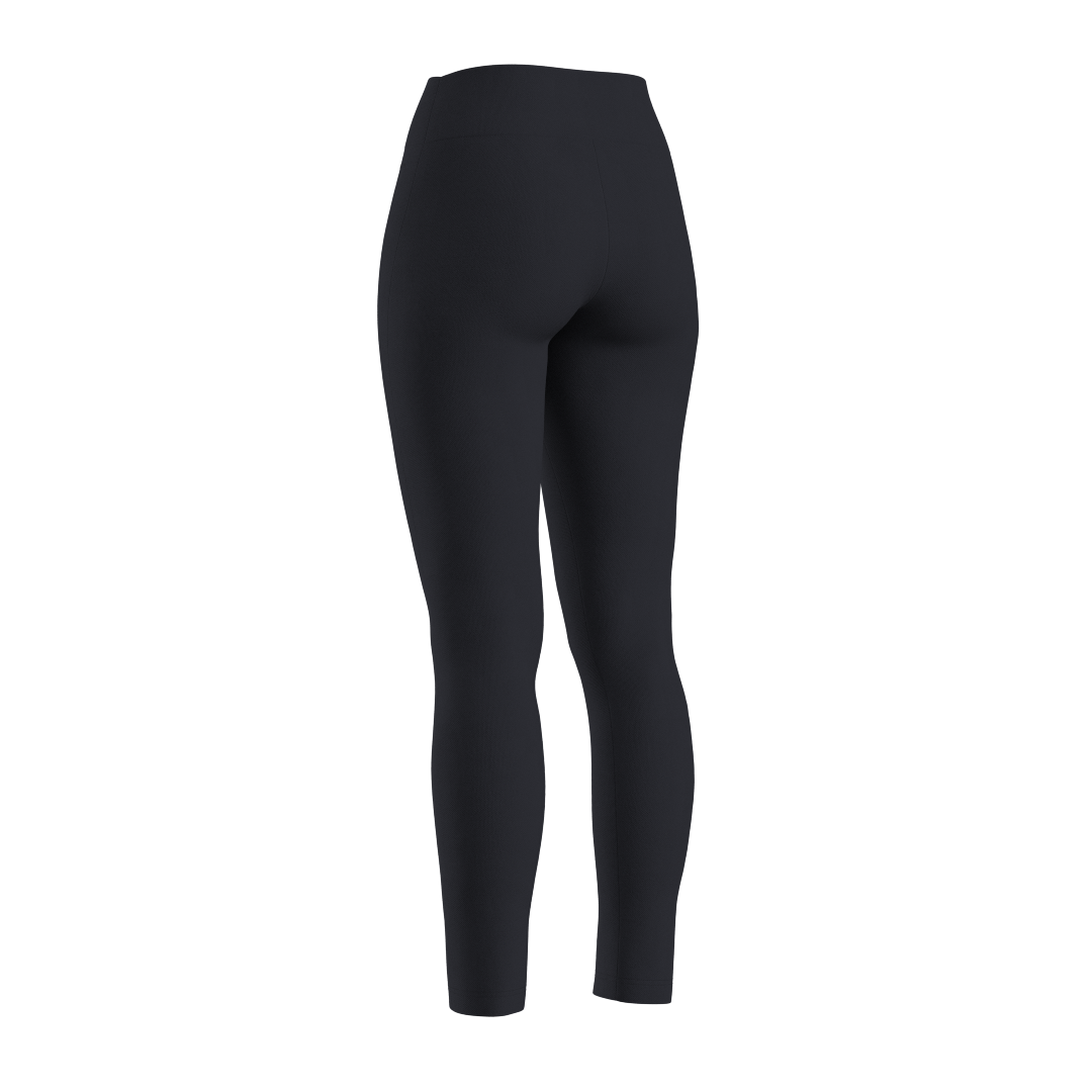 Voss Solid Leggings Navy Blue