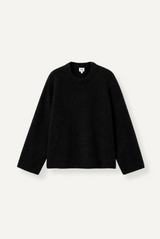 Mireya Knitted Sweater Black