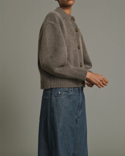 Leonard Cardigan Marron Glace