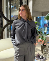 Hillevi Blouse Steel