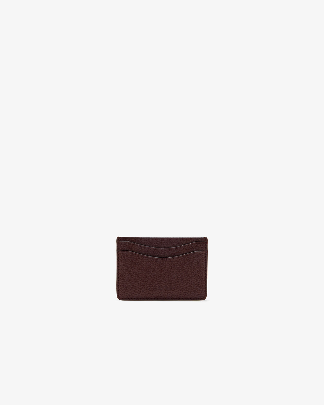 Ganni Card Holder Grained