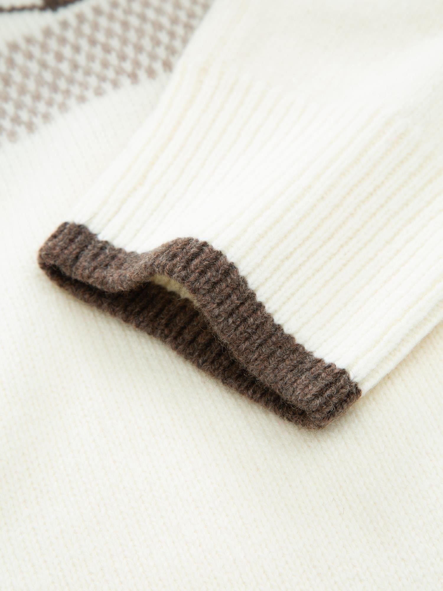 Skogshorn Knitted Sweater Snow White