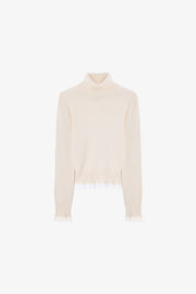 Merino Turtleneck Egret