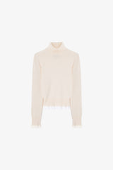 Merino Turtleneck Egret