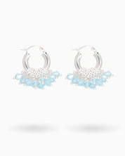 Mini Ice Ice Baby Earrings in Silver
