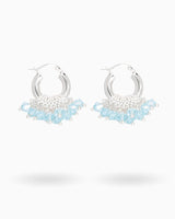 Mini Ice Ice Baby Earrings in Silver