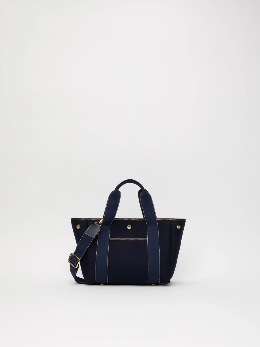 Traversée S Pocket Navy Flannel