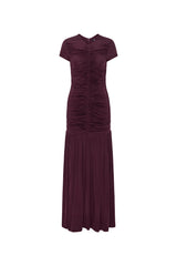 Gathered Maxi kjole