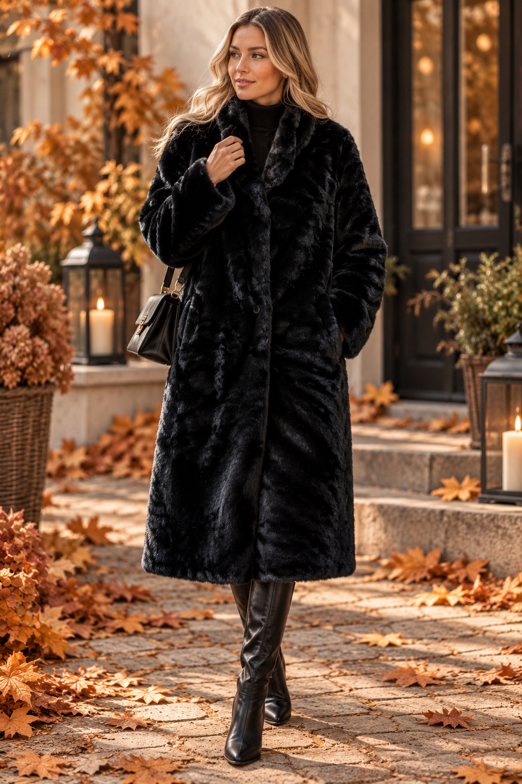 Iconic Coat Black