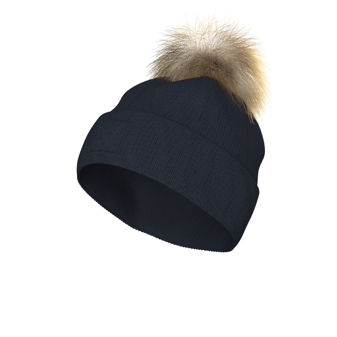 Geilo PomPom Hat Navy Blue