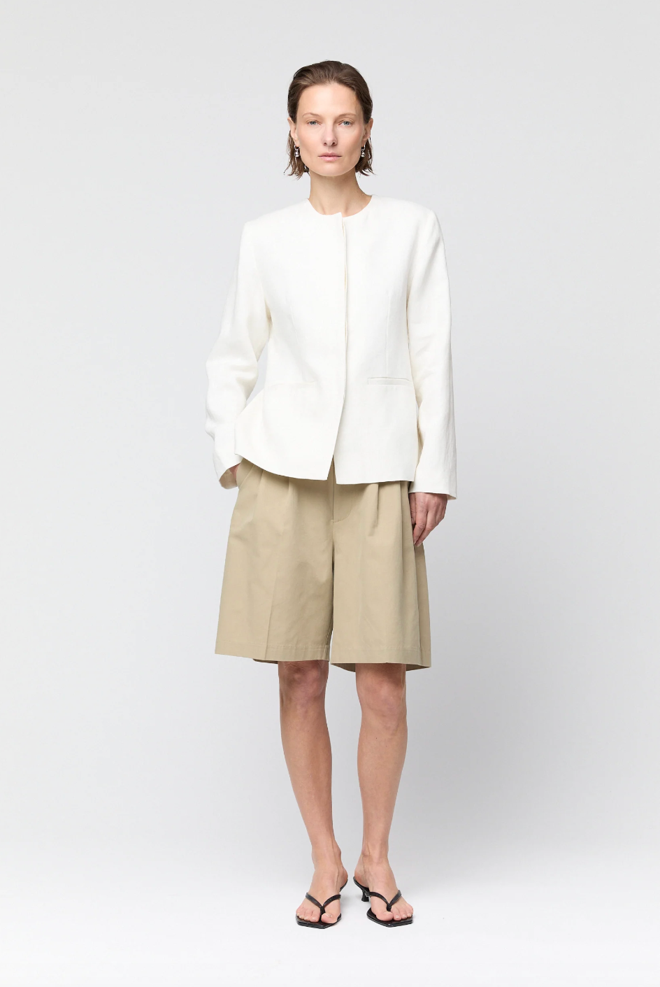 Poet Pleat shorts