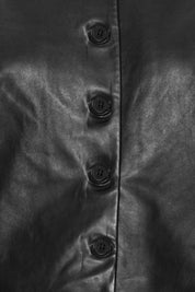 FITTED LEATHER JACKET