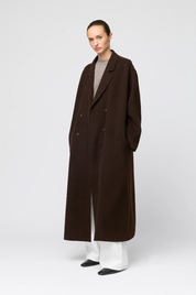 Double Wool Lounge Coat