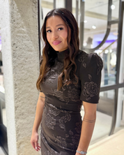 Jacquard Midi Dress Molé