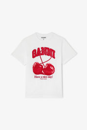 Basic cotton jersey cherry with caviar