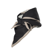 AfterSki Silk Scarf Black