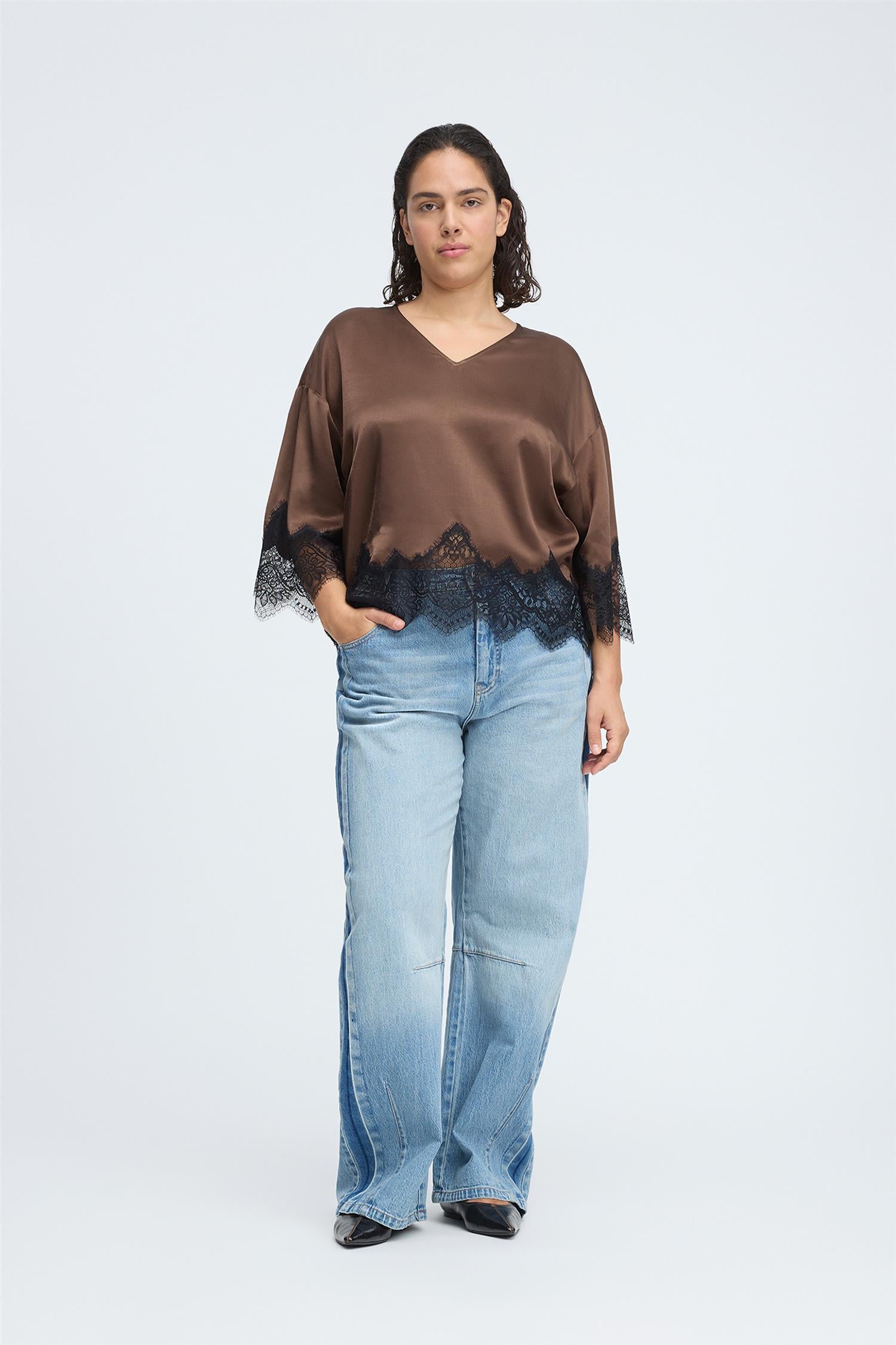 Cafira Top Brown