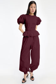 Puff Sleeve Topp
