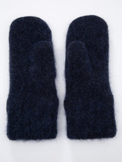Raulandstind Strikkede Votter Dark Blue