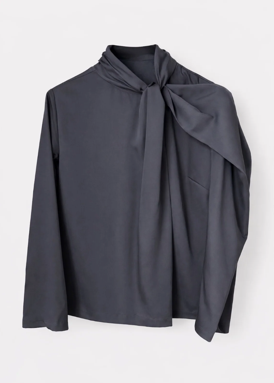 Hillevi Blouse Steel