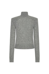 WOOL BOW LS TOP