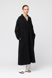 Double Wool Lounge Coat