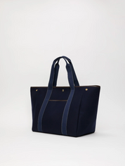 Traversée L Pocket Navy Flannel