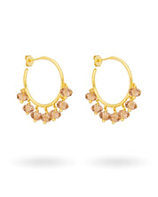 Salted Caramel Swirl Earrings