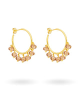 Salted Caramel Swirl Earrings